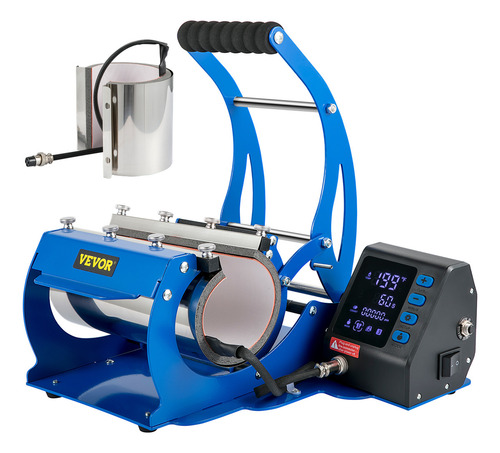 Vevor Prensa De Calor Para Vaso Sublimadora Taza Termo 500w Color Azul