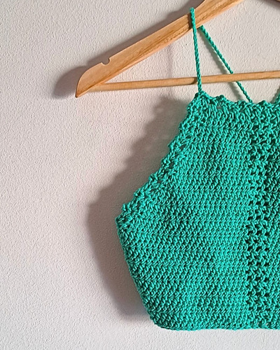 Top Crochet Hilo Tejidos