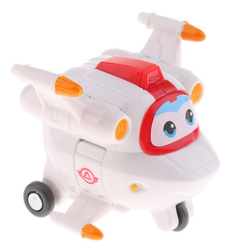 Imagen 1 de 4 de Nuevas Figuras De Animación Super Wings Transforming Plane