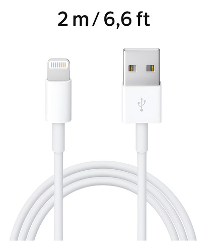 Cable Usb 2m Para Lightning