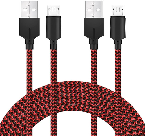 Aioneus - Cable Usb A Micro Usb 2 Unidades