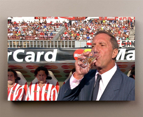 Cuadros Carlos Bilardo 20x30 Gatorade Señorita 