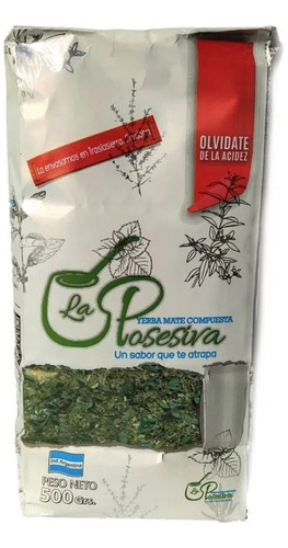 Yerba La Posesiva Compuesta  500g Pack 12 Unidades