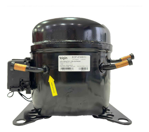 Compressor Elgin Ecp4190 1.1/4hp R22/r404 220v Mbp/lbp