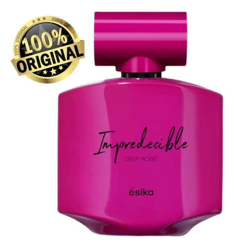 Perfume Impredecible Deep Rosé Ésika 