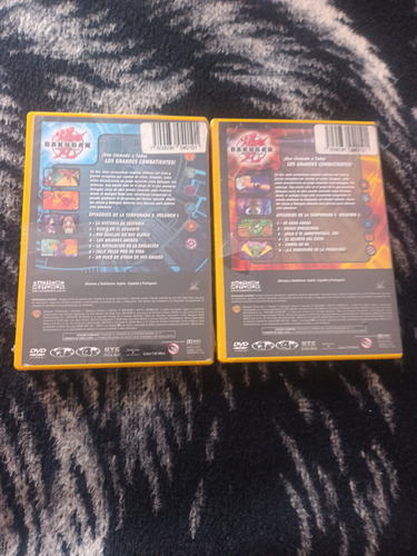 Bakugan Battle Brawlers Temporada 2 Volumen 1 Y 2 (Usado)