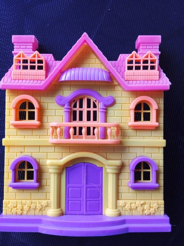 Casa De Muñecas Y Muñecos Medidas 18,5 X 15 X 5 Cm 