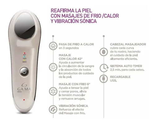 Masajeador facial gama opiniones sale