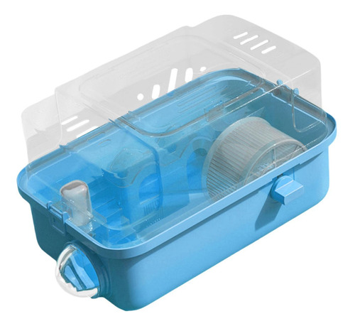 Jaula Para Hámster, Transparente, Transpirable, De Azul