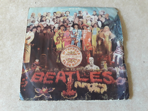 Los Beatles - Sgt Peppers 1967 Argentina - Ep Vinilo Kktus