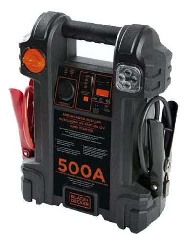 Auxiliar De Partida 12v 500a Black Decker Js500s Sem Juros