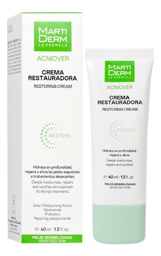 Martiderm Acniover Restore Crema Restauradora 40ml Tipo De Piel Todo Tipo De Piel