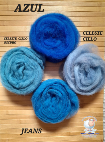 Imagen 3 de 10 de Neddle Felting -fieltro De Oveja !! Vellon Xxl