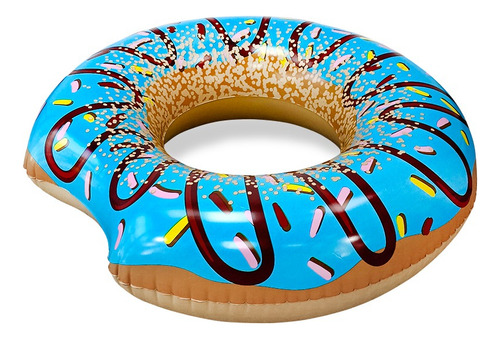 Flotador Dona Donuts Inflable Celeste Bestway 36118