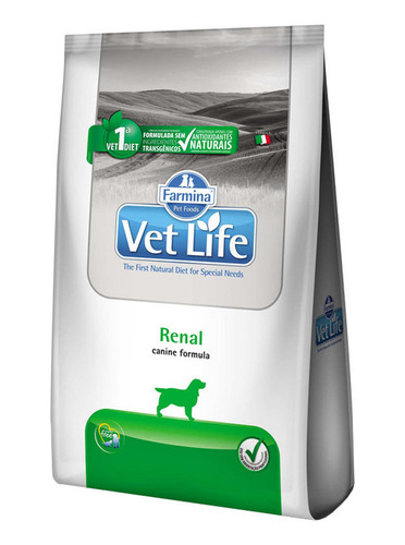 Vet Life Natural Renal Para Perros 10.1kg