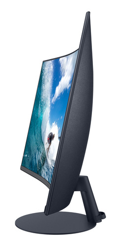 Imagen 7 de 12 de Monitor gamer curvo Samsung T55 C27T550 led 27 " dark blue gray 100V/240V