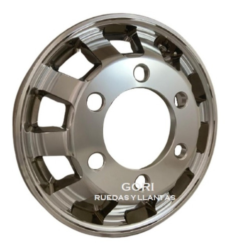 Imagen 3 de 6 de Llanta Aluminio R 17,5 6 Agujeros Camion Hyundai, Dfm, Npr