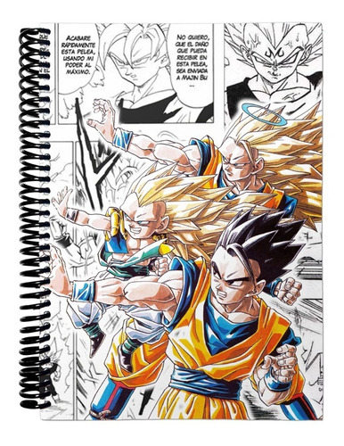 Cuaderno Libreta Anotador A5 - Dragon Ball Simil Agenda