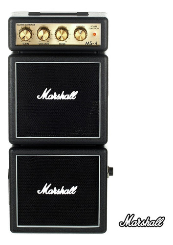 Amplificador Marshall Ms-4 Marshalito Mini Doble + Fuente 9v