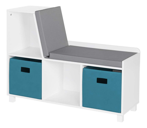 Book Nook Collection Kids Cubbies Con Banco De Almacena...