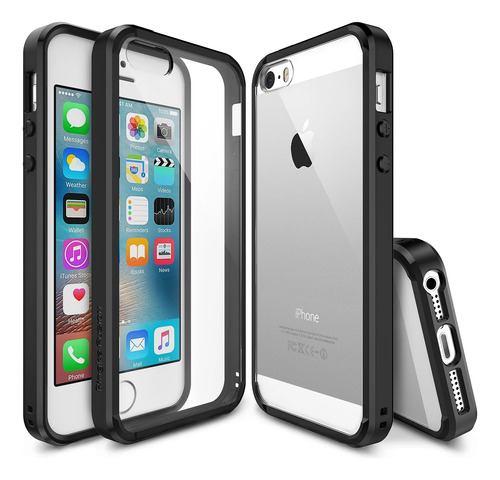 Funda P/ iPhone SE/5s/5 Ringke Fusion Anti Impacto Original