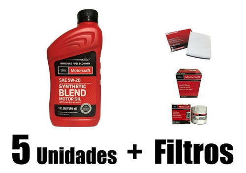 Kit Mantención Completo Genuino Ford Motorcraft® Focus