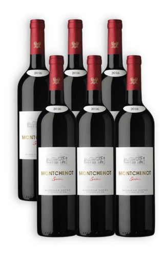 Montchenot vino gran reserva blend 5 años 6unidades 750ml