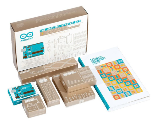 Arduino Kstarter Kit Con Adaptador De Pared De 9 V Compatibl