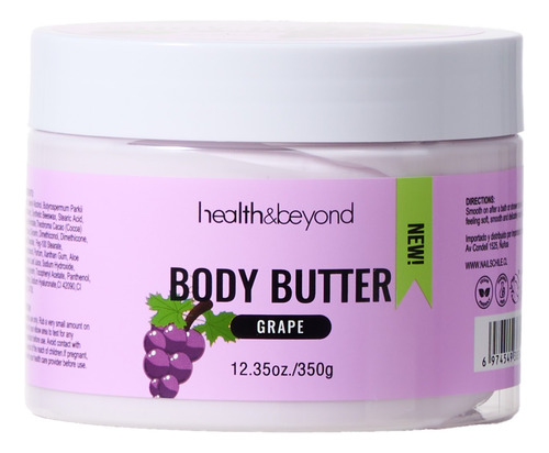Manteca Súper Hidratante Health & Beyond 350 Gr