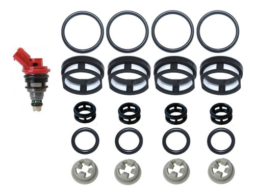 Kit Para Inyector Nissan Altima, Sentra, Tsubame (4 Jgos)