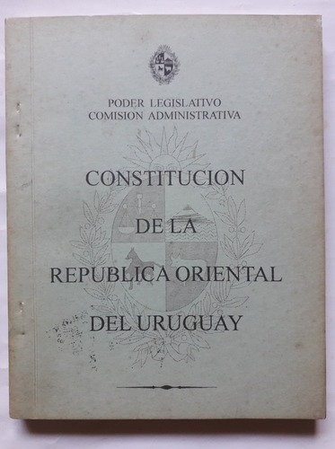 Constitución De La República Uruguay 2001 Indice Analítico