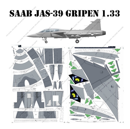 Saab Jas-39 Gripen 1.33