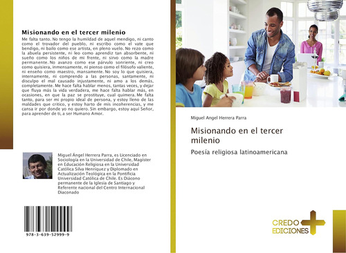 Libro Misionando Tercer Milenio Poesía Religiosa Lati