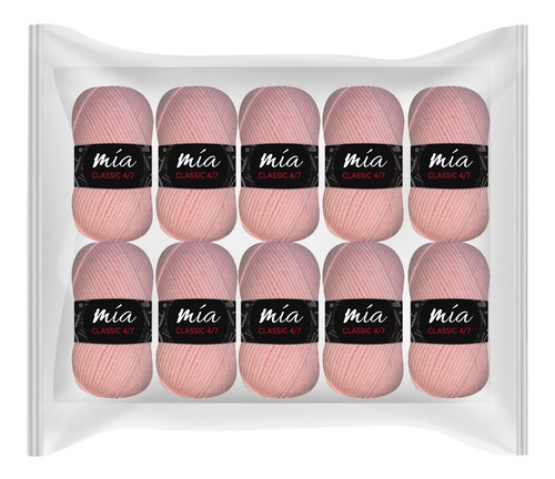 Lana Cashmilon Semigrueso Mia 4/7 - 1 Kilo Por Color