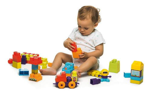 Blocos De Montar 39 Peças Didático Infantil Super Blocks 