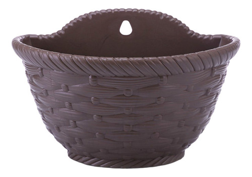 Maceta Colgante Para Jardín, Macetero De Pared, Cubo, Café