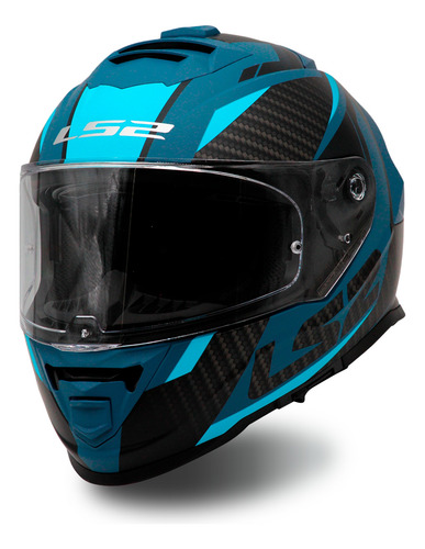 Casco Cerrado Storm 2 Racer Azul Ls2 Original Ff800 Ff 800