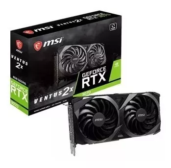 Placa De Video Msi Rtx 3070 Ventus 2x Oc Edition 8gb