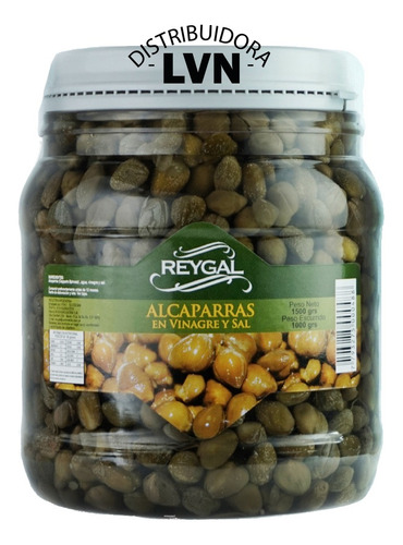 Alcaparras En Vinagre Y Sal Reygal - 1,5 Kg