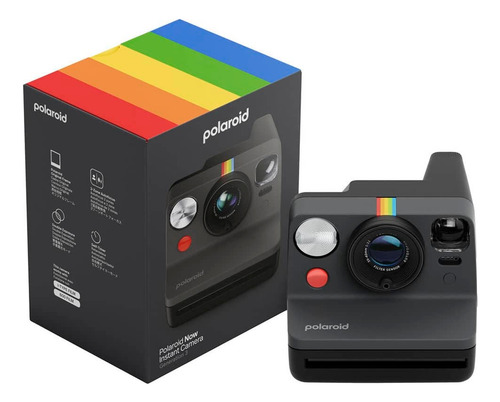 Cámara instantánea Polaroid Polaroid Now Gen 3 negra