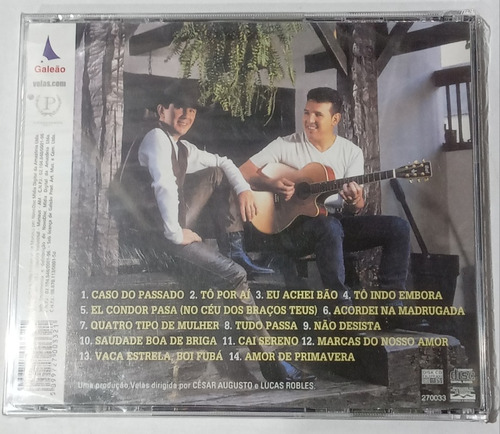 Cd - Di Paullo & Paulino - To Por Aí.