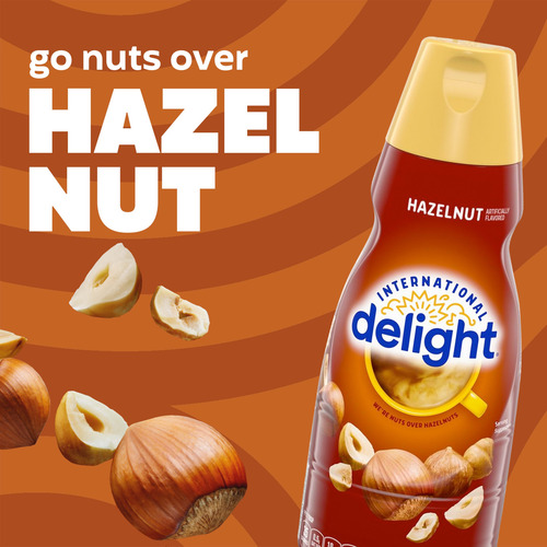 3 Pack Delight Crema Para Café Hazelnut 946ml C/u Importado