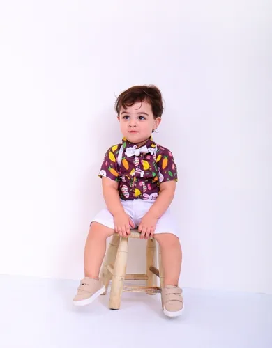Roupa P scoa Camisa Social Menino Infantil Ensaio Tem tico
