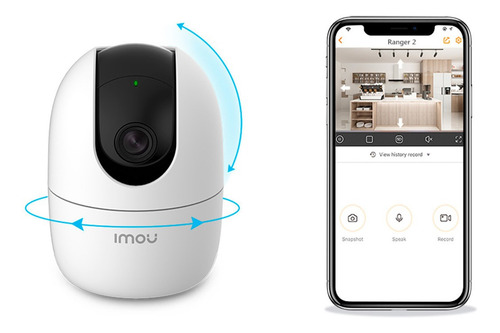 Cámara De Seguridad Imou Ranger 2c 2mp Audio Visión Nocturna Color Blanco