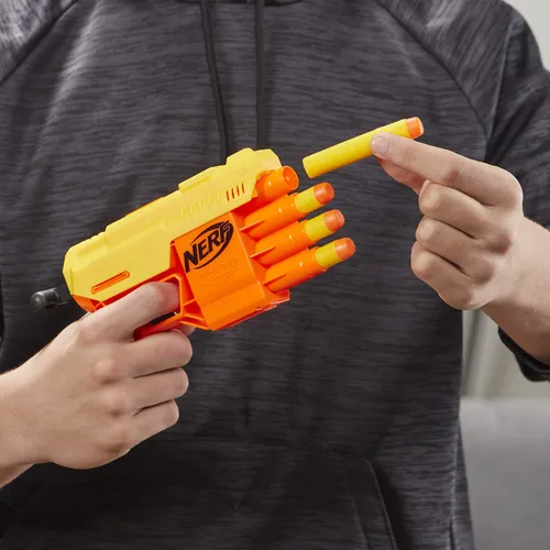 Set Nerf Alpha Strike Battalion Con 4 Lanzadores Y 4 Semiobj