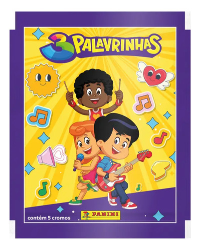 3 Palavrinhas Oficial: Com 90 Figurinhas (18 Env) - Panini