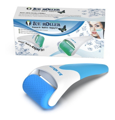 Rodillo Masaje Facial Gel Frío Ice Roller