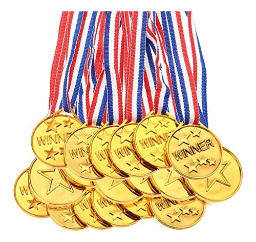 30 Piezas De Medallas De Premio De Ganador De Plástico Dora