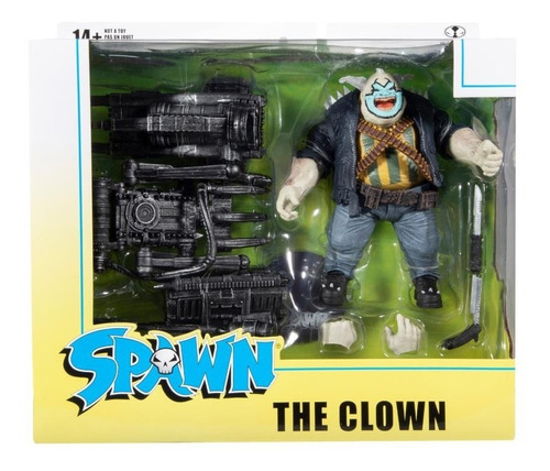 The Clown Violator Figura Articulada Spawn Mcfarlane
