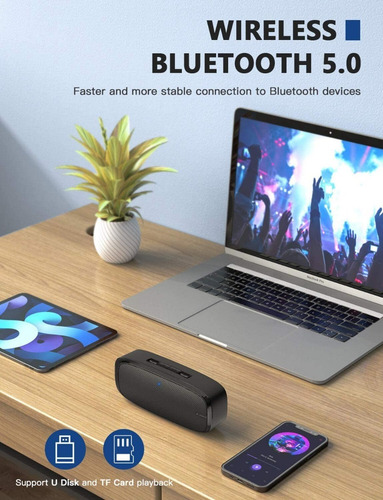 Parlante Inalámbrico Bluetooth 5 Lenrue A10, Envío Inmediato